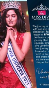 Miss Universe Kaur Sandhu